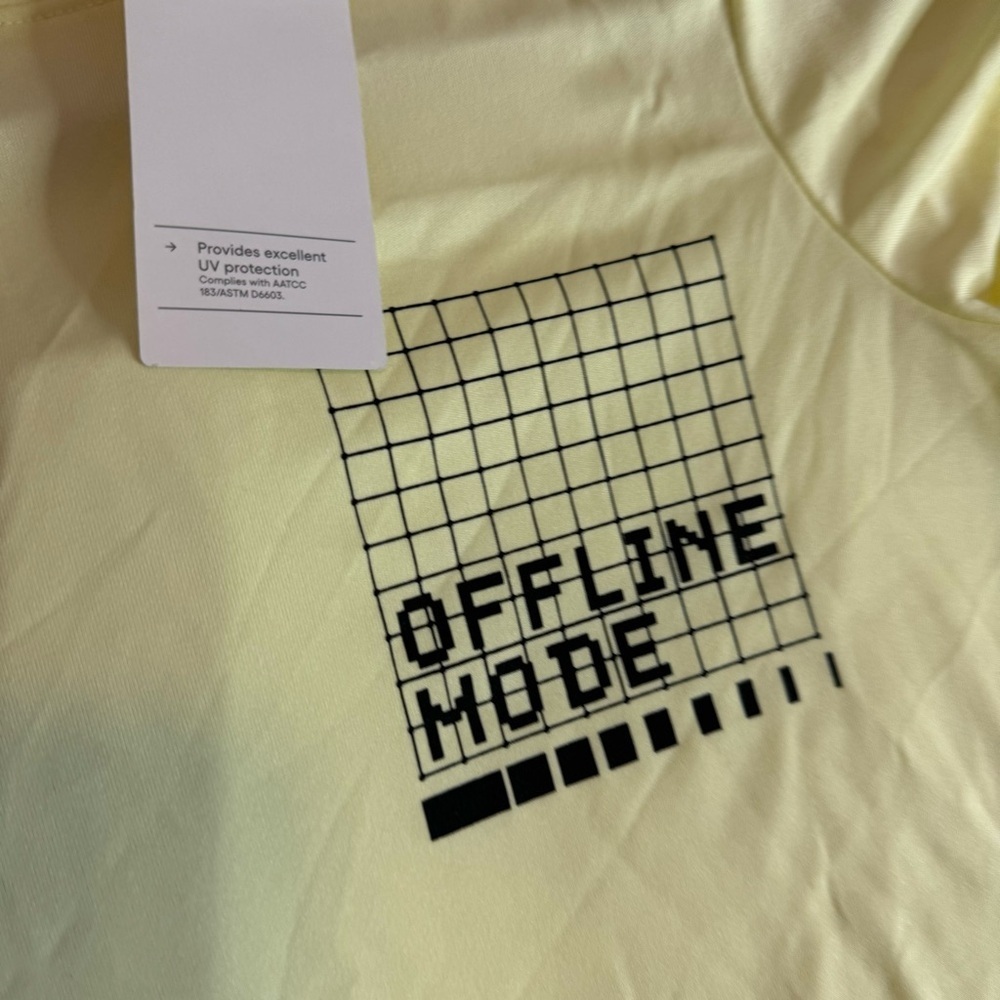 New Boys All In Motion Lemon/Yellow Tee Size M (8) “Offline Mode” - Picture 11 of 12